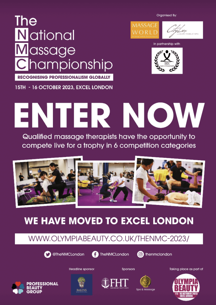 5th UK National Massage Championship CityLux Massage